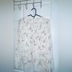 Reitmans White Floral Summer Top